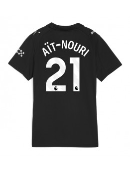 Zenske Futbalové oblečenie Manchester City Rayan Ait-Nouri #21 2025-26 Krátky Rukáv - Preč